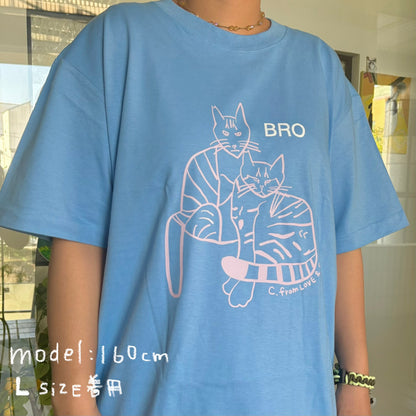 BRO T-Shirt（ポポ＆パフ助）