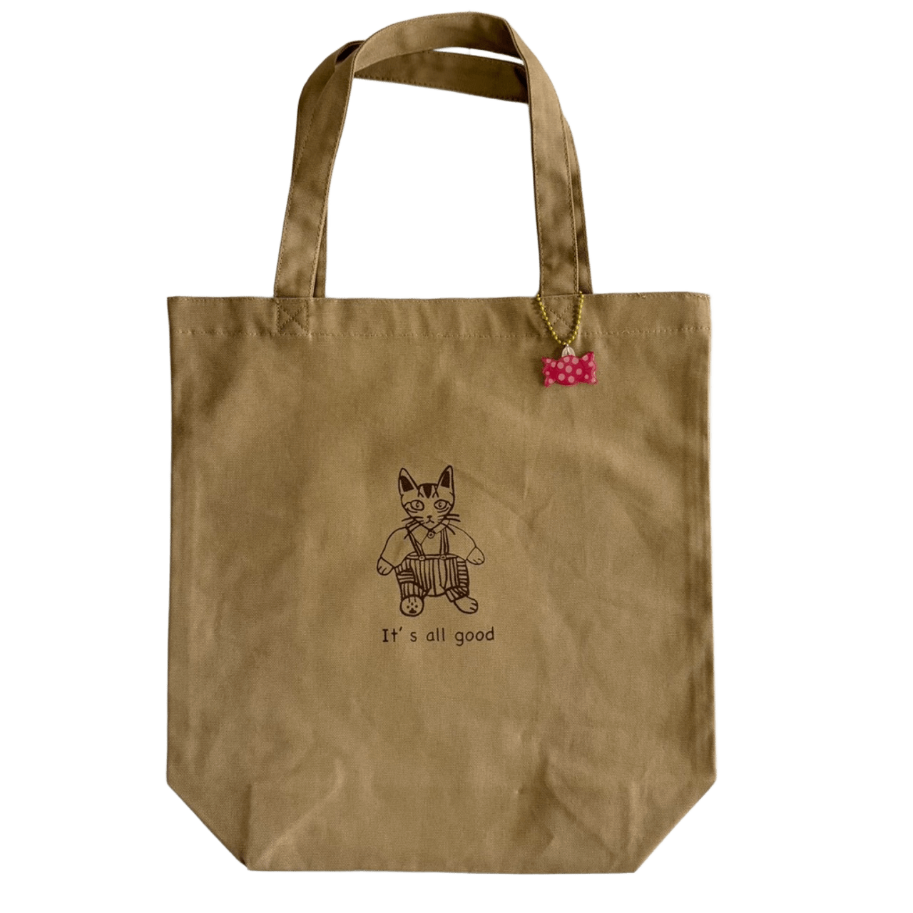 【卒業記念】シルクスクリーンTOTE BAG（チャーム付き）