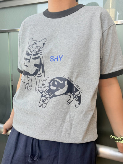 SHY T-Shirt（キキ丸＆ポフ実）