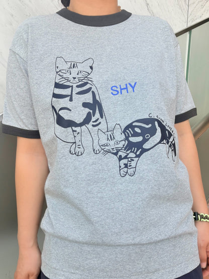 SHY T-Shirt（キキ丸＆ポフ実）