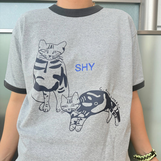 SHY T-Shirt（キキ丸＆ポフ実）