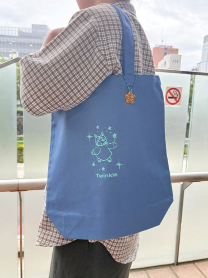 【卒業記念】シルクスクリーンTOTE BAG（チャーム付き）
