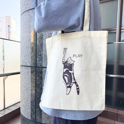 PLAY Tote Bag 缶バッジ付き（ララ子）