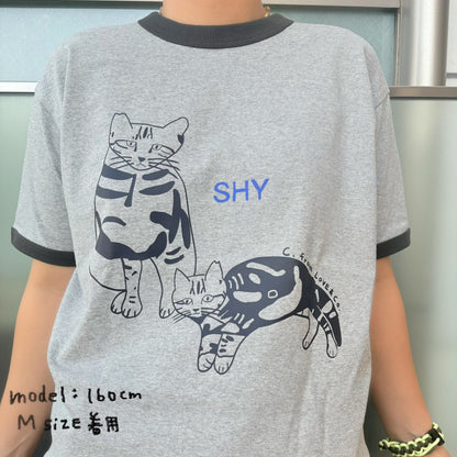 SHY T-Shirt（キキ丸＆ポフ実）