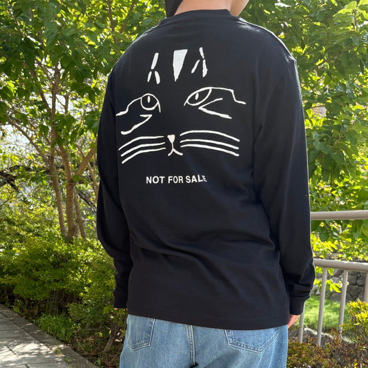 NOT FOR SALE ロングスリーブTシャツ（シルクスクリーン）