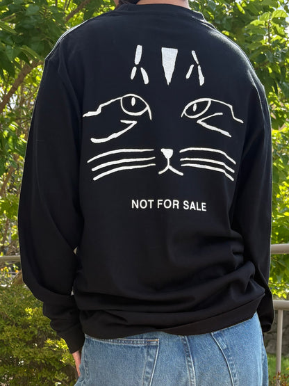 NOT FOR SALE ロングスリーブTシャツ（シルクスクリーン）