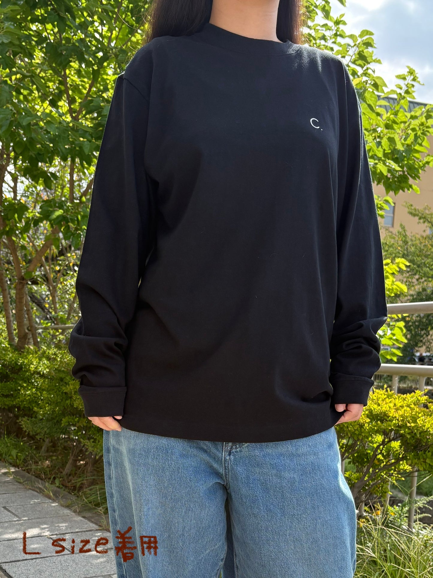 NOT FOR SALE ロングスリーブTシャツ（シルクスクリーン）