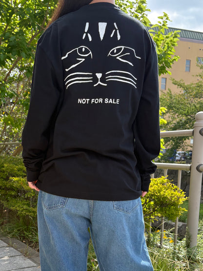 NOT FOR SALE ロングスリーブTシャツ（シルクスクリーン）